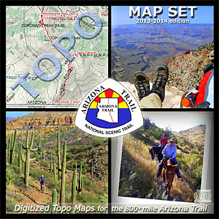 AZ Trail Map CD - click for larger image